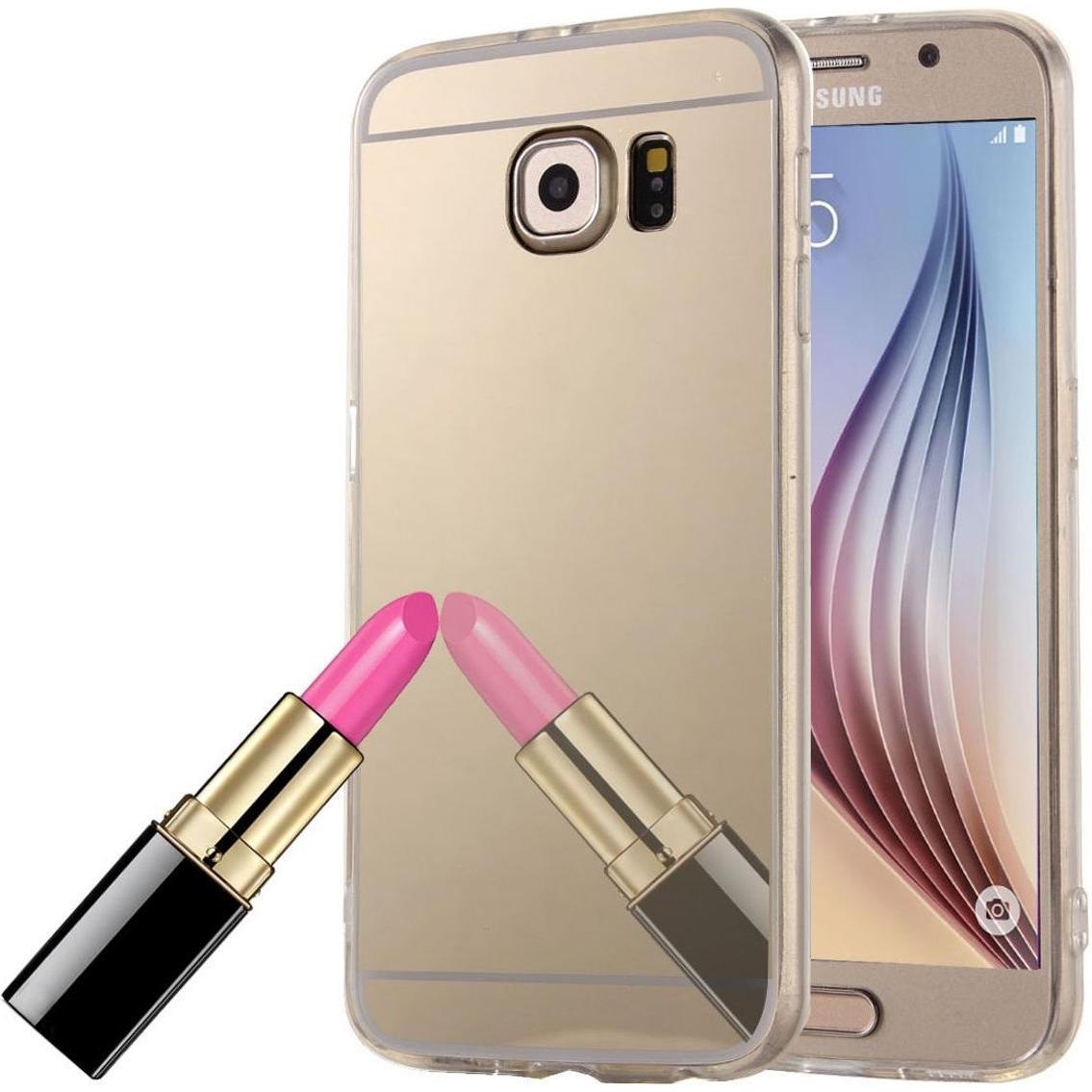 König Design Handyhülle für Samsung Galaxy S6 Edge Schutzcase Backcover Bumper Etuis Gold (Samsung Galaxy S6 Edge), Smar...