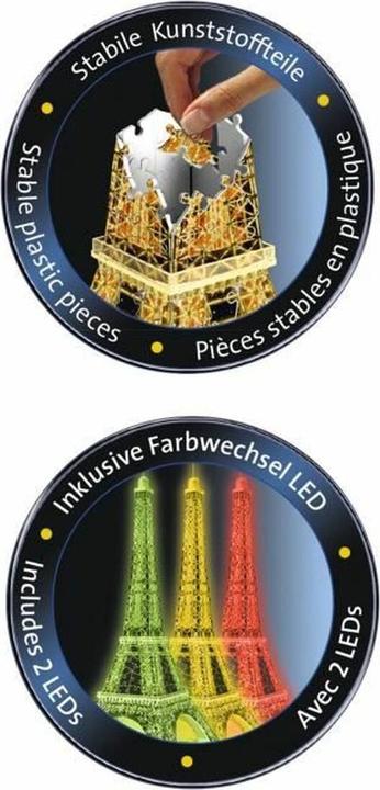 Produktbild Ravensburger Eiffelturm bei Nacht (216 Teile)