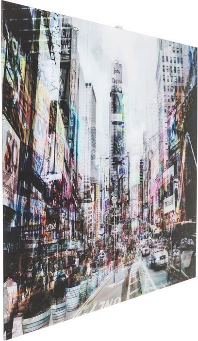 Produktbild Kare Design Bild Glas Times Square Move 120x90cm (120 x 90 cm)