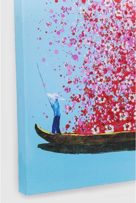Image du produit Kare Design Tableau Touched Flower Boat 100x80cm (80 x 100 cm)