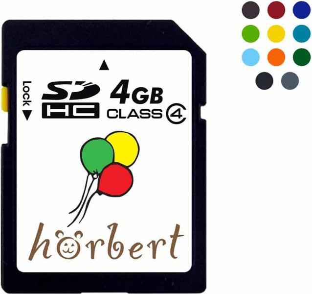 Actual product image Hörbert 4GB SDHC memory card editions "Balloon" (4 GB, SDHC)