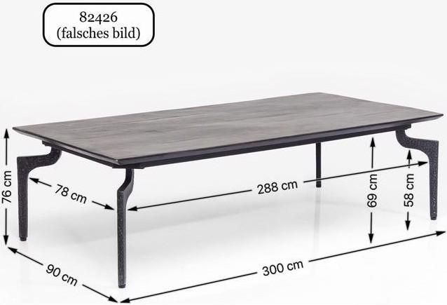 Immagine prodotto Kare Design Fiocco da tavolo 300x90cm