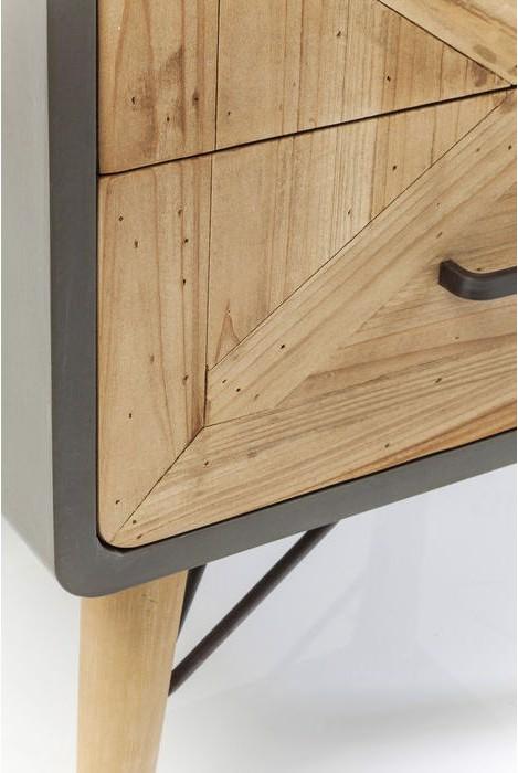 Actual product image Kare Design Dresser Small X Factory 2 Drw (50 x 40 x 60 cm)