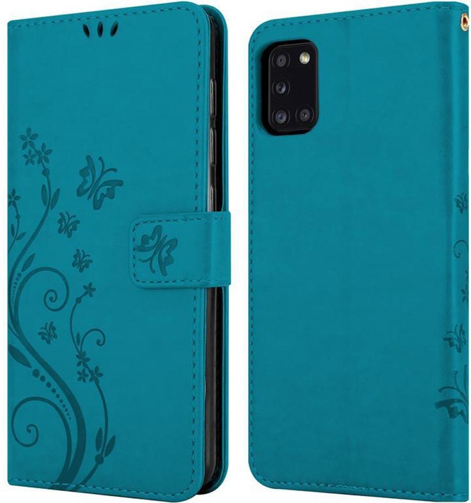Actual product image Cadorabo Flower Book Cover (Samsung Galaxy A31)