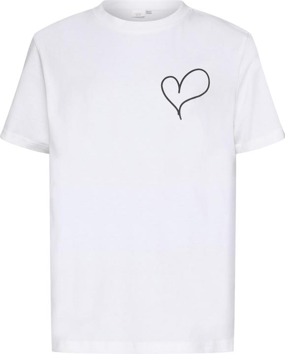Produktbild Urban Classics Heart Tee white 134/140 (134, 140)