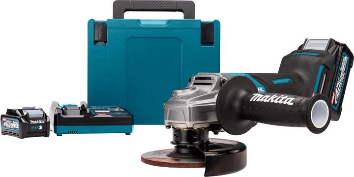 Image du produit Makita Meuleuse d'angle sans fil 40V GA013GM201 (125 mm)