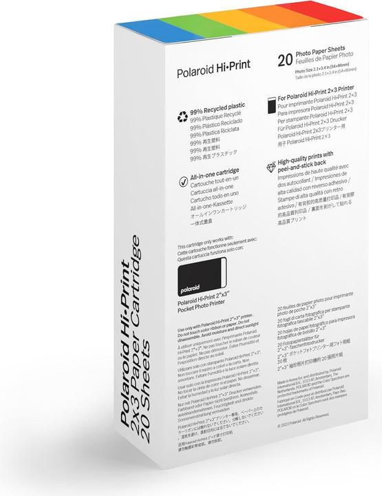 Actual product image Polaroid Hi-Print Gen 2 Cartridge