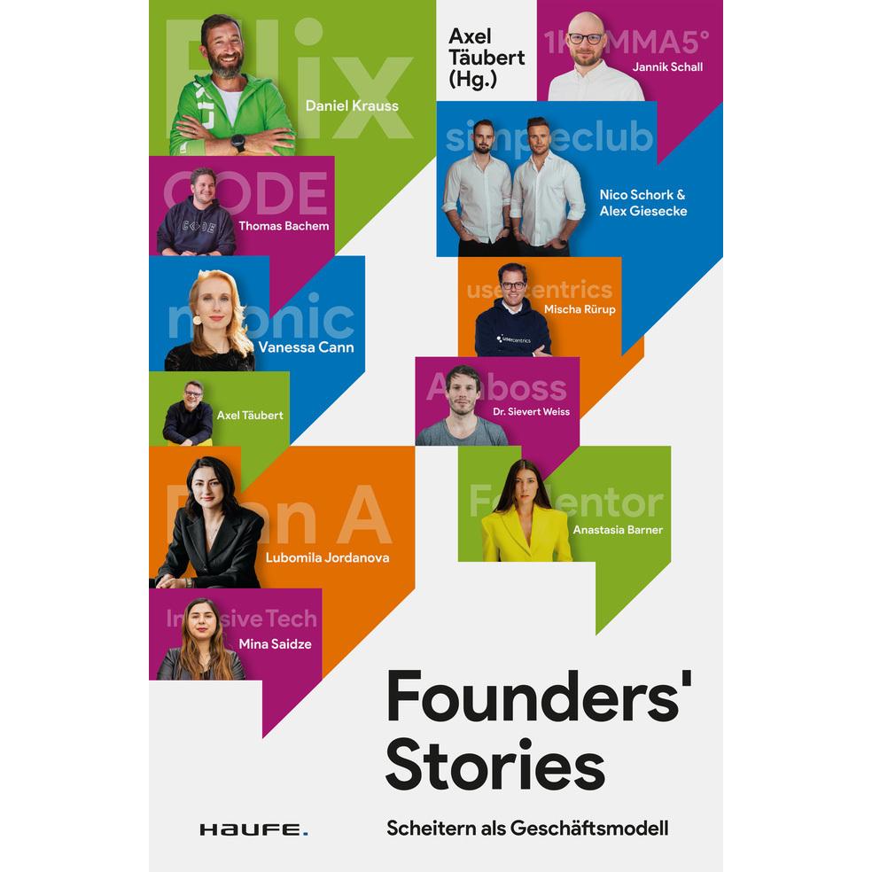 Founders' Stories, Sachbücher von Axel Täubert