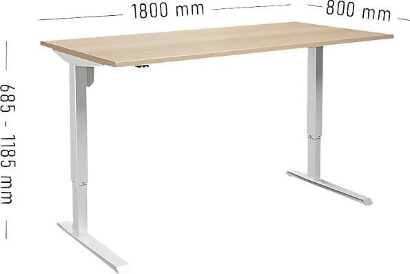 Image du produit kaiserkraft Venla (180 x 80 x 118,5 cm)