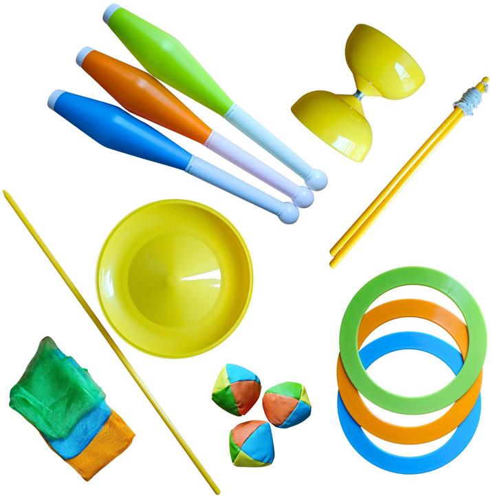 Actual product image Alldoro Juggling set in a rucksack