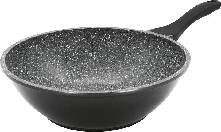 Produktbild Krüger KKÜ Wokpfanne Barcelona 30cm (30 cm, Wok Pfanne, Aluminiumguss)