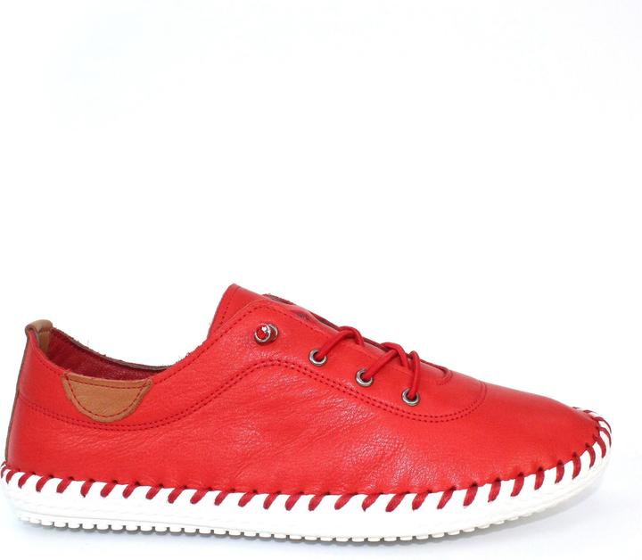Produktbild Lunar Leinenschuhe St Ives Leder (37)