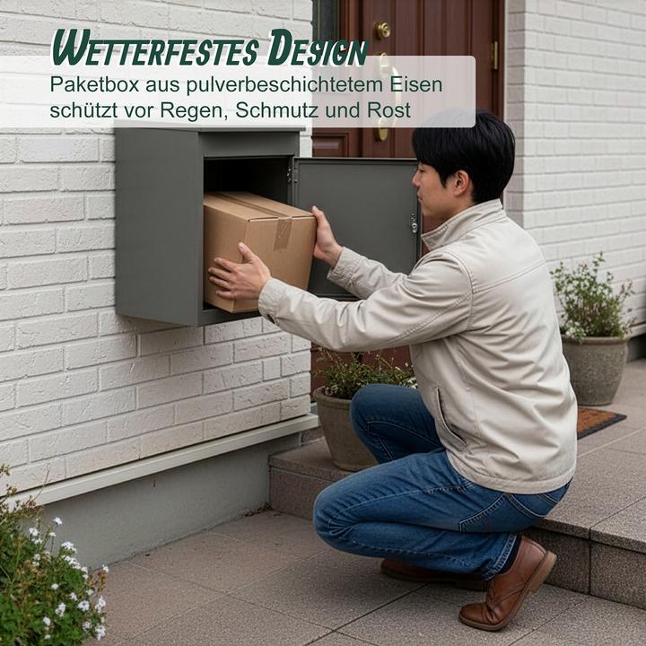 Actual product image Relaxdays parcel box