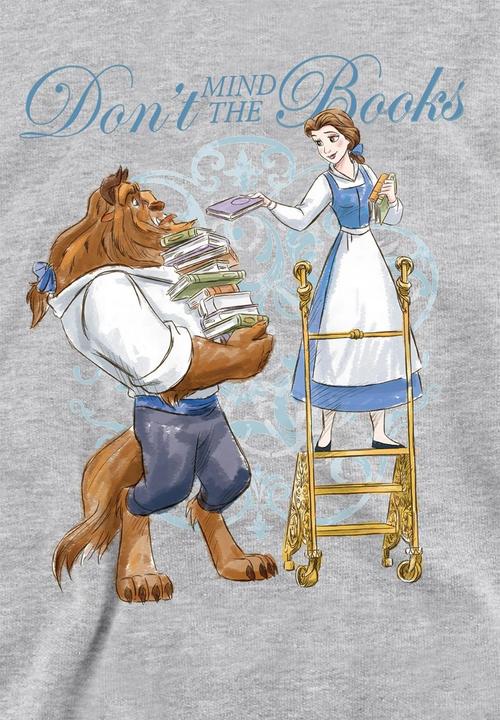 Produktbild Beauty And The Beast Don't Mind the Books Kapuzenpullover (128)