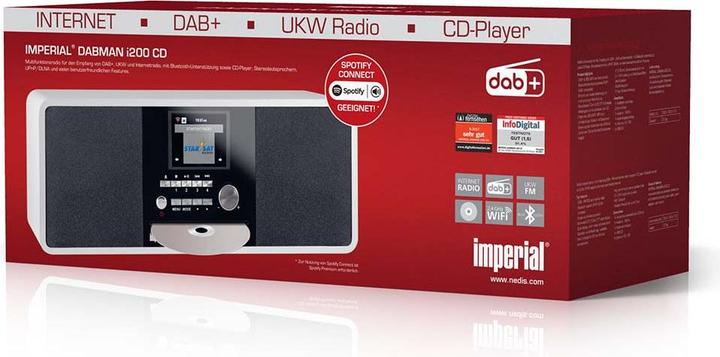 Actual product image Imperial Dabman i200 CD (Web radio, DAB+, VHF, FM, Wi-Fi)