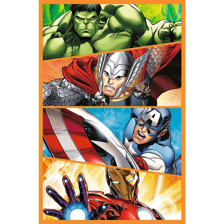 Produktbild Trefl Puzzle 3 x 80 – Marvel Avengers (80 Teile)