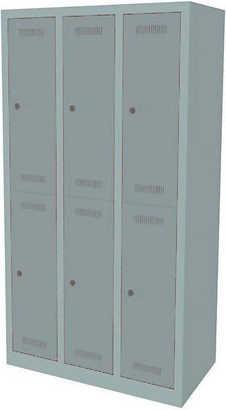 Produktbild Bisley MonoBloc™ Garderobenschrank, doppelstöckig (90 x 50 x 170 cm)