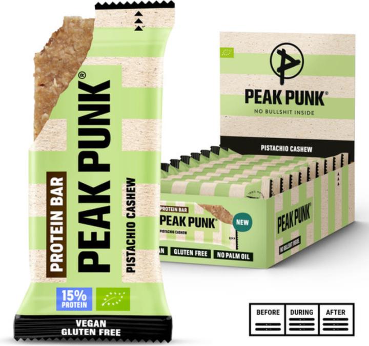 Image du produit Peak Punk Bio Protein Bar (55 g, 12 pcs)