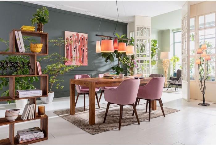 Actual product image Kare Design Floor Lamp Flexible Berry Cinque (E14)