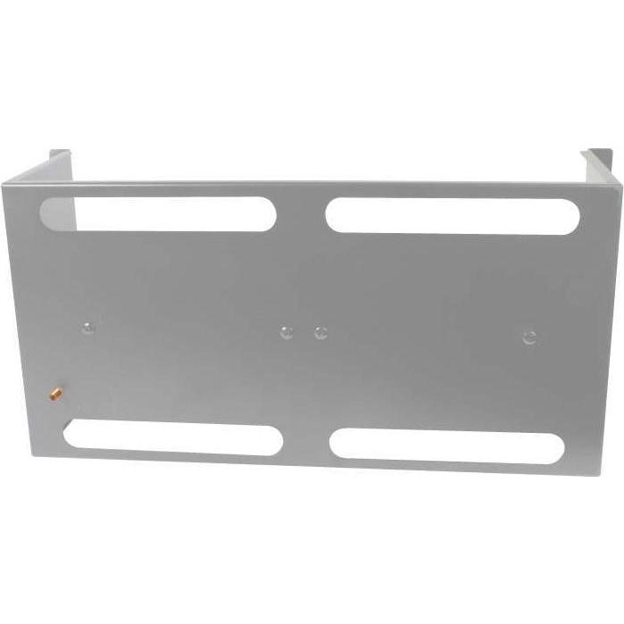 Allnet 19"zbh. Gerätehalter für Hutschiene/DIN-Rail Geräte, T150mm/5HE, Lichtgrau, Frontmontage, Serverschrank Zubehör, ...