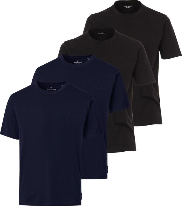 Produktbild Casamoda 4er Pack Basic T-Shirt (3XL)