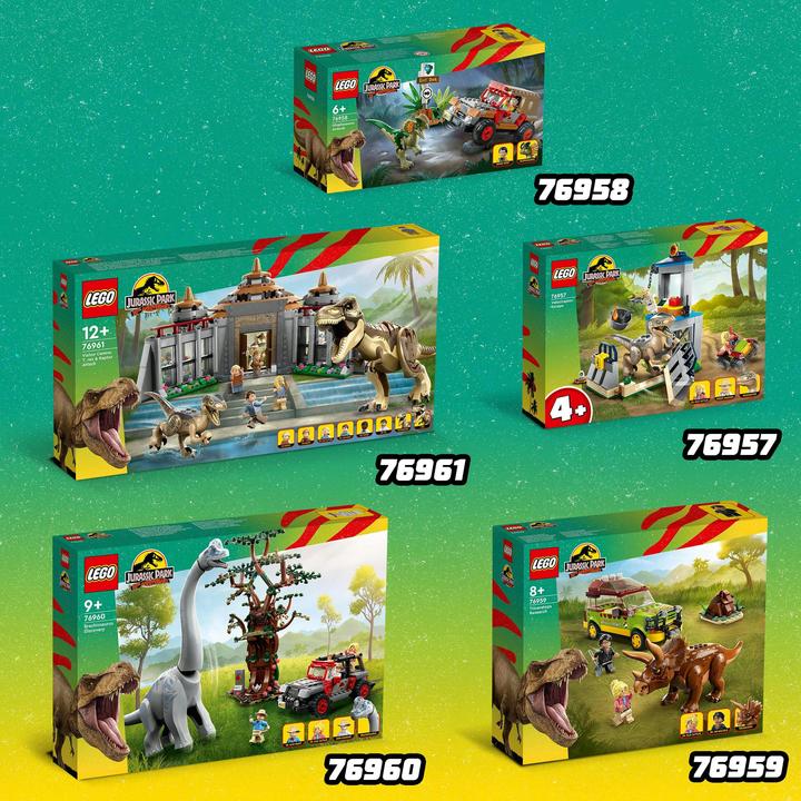 Image du produit LEGO Recherche sur les tricératops (76959, LEGO Jurassic World)
