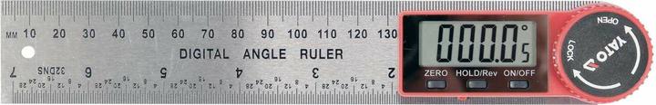 Actual product image Yato ELECTRONIC ANGLE MEASURER 200mm (20000 cm)