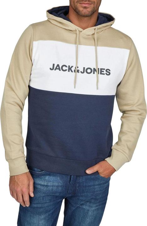 Produktbild Jack & Jones Jwhlogo Blocking Hoodie Regular Fit (6XL)