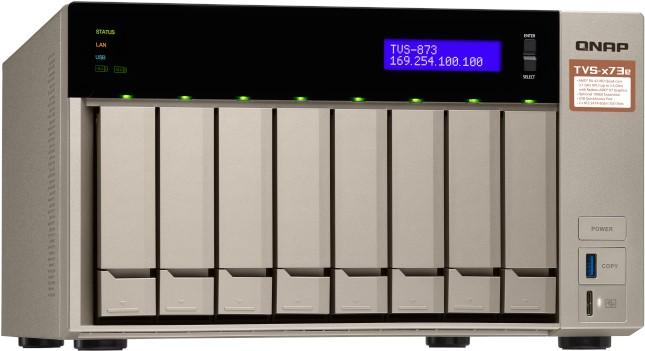 Image du produit QNAP Turbo TVS-873e (0 TB)