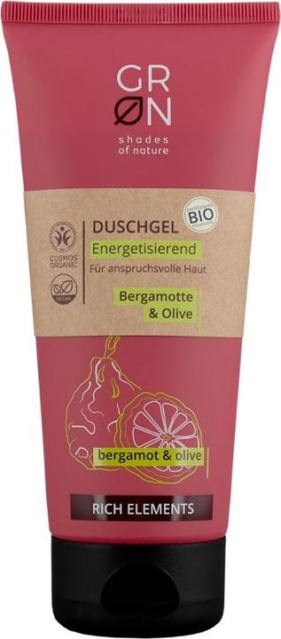 Produktbild GRN RICH Duschgel energetisierend Bergamotte & Olive (200 ml)