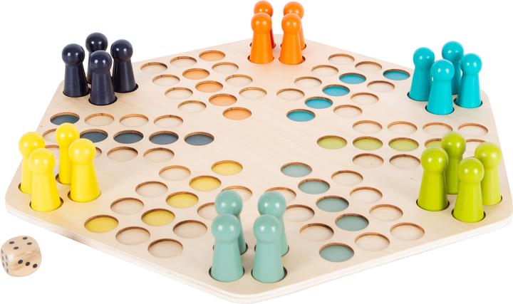 Actual product image small foot Ludo (German, 2 - 6 Players)
