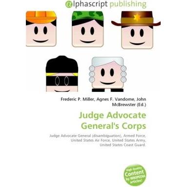 Judge Advocate General's Corps, Fachbücher