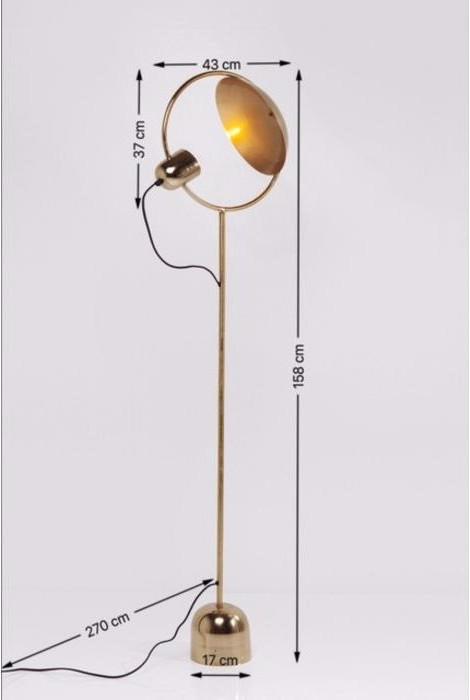 Image du produit Kare Design Lampadaire Reflector laiton (E14)