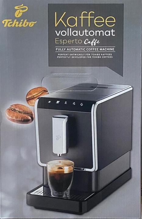 Produktbild Tchibo Kaffee Vollautomat Esperto Caffè 1.1 (19 bar, 1470 Watt), Anthrazit