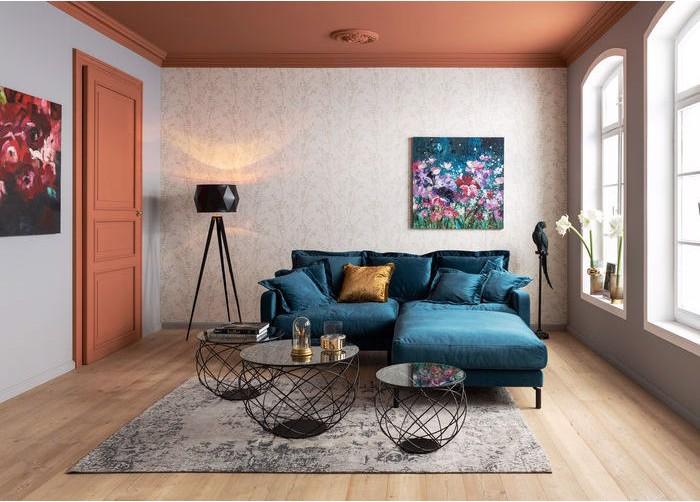 Actual product image Kare Design Oil Painting Flower Garden 100x100cm (100 x 100 cm)