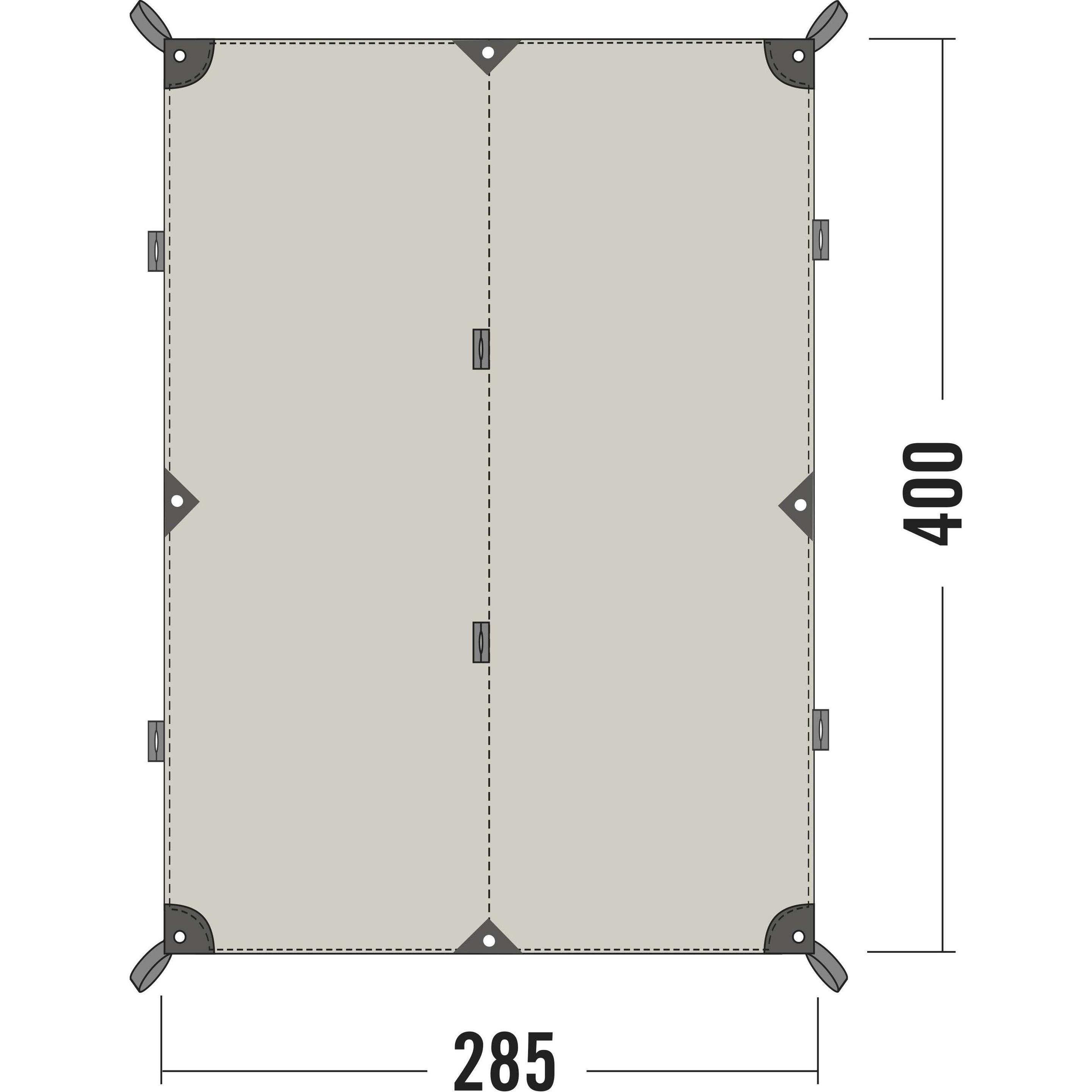 Tatonka, Zelt, (Tarp, 1.75 kg)