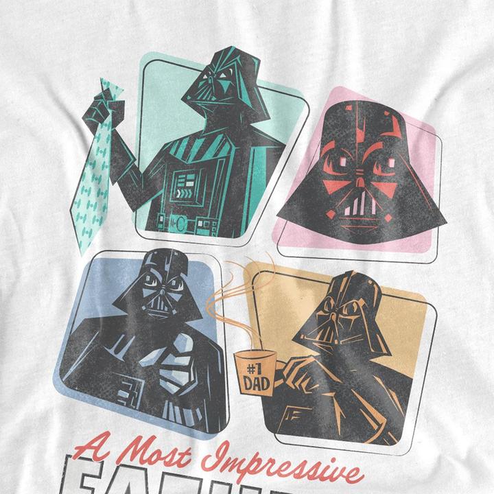 Produktbild Star Wars A Most Impressive Father TShirt (4XL)