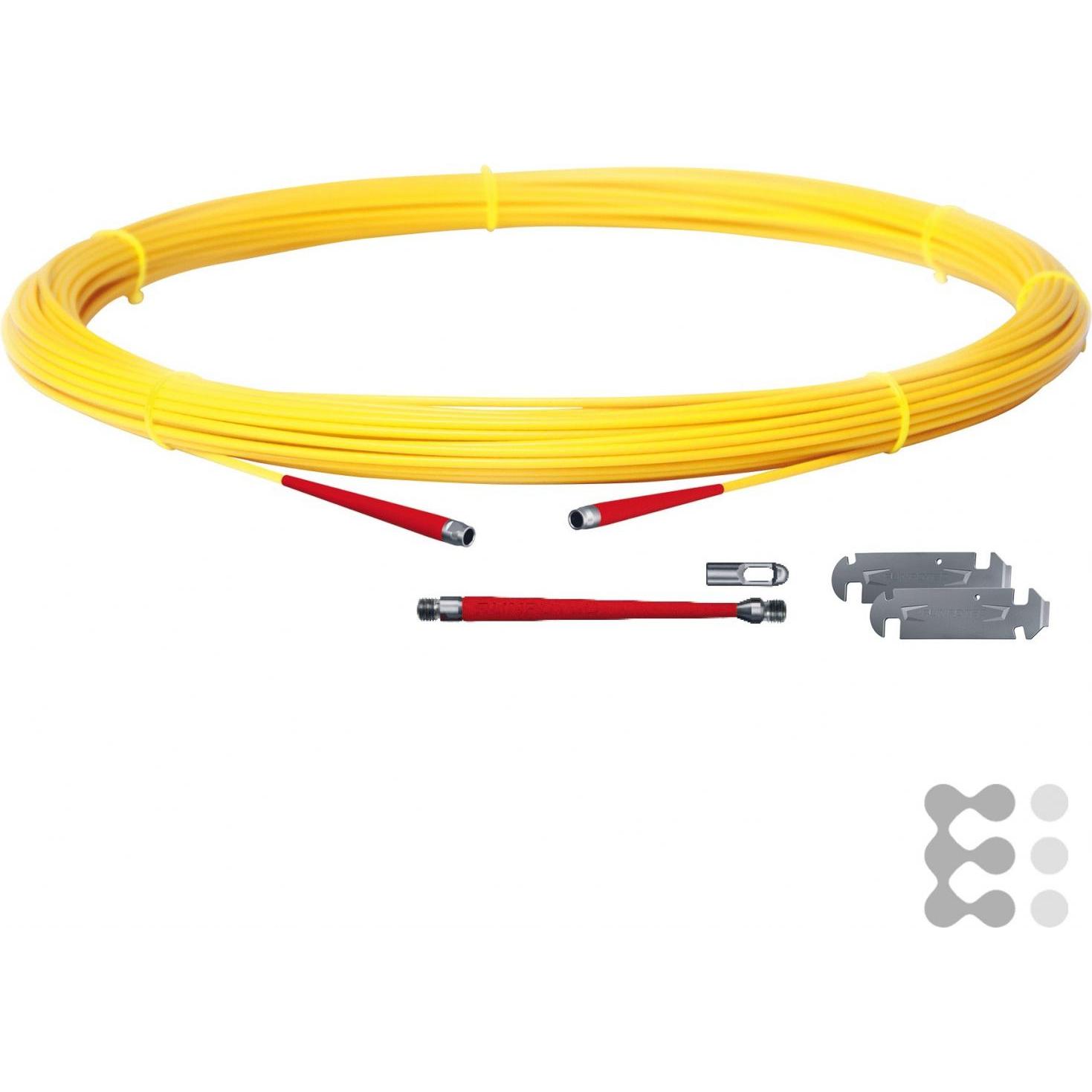 Runpotec, Kabeleinziehsystem, RUNPO 20817 Ersatz-Glasfaserstab GF3 Ã3mm-30m (30 m)