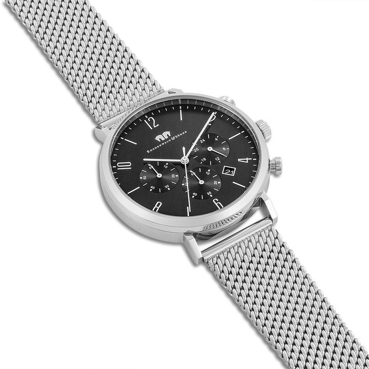 Actual product image Men Chronograph Arakon stainless steel silver - 26533 (Chronograph, 42 mm)