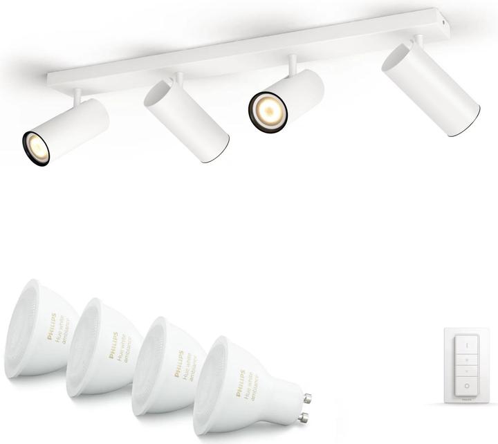 Actual product image Philips Hue Buratto Base (1000 lm, GU10)