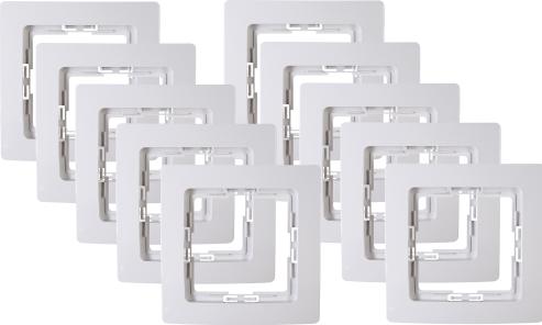 Actual product image Kopp 1-gang frame Paris White 402002013