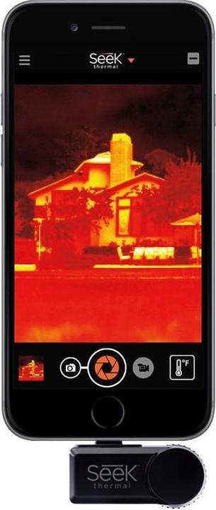 Actual product image SeeK Compact XR for iOS (Mobile phone thermal imaging camera)