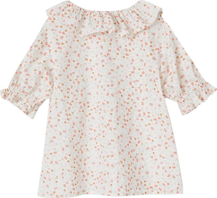 Immagine prodotto Vertbaudet Mädchen Musselinbluse mit Kragen (128)