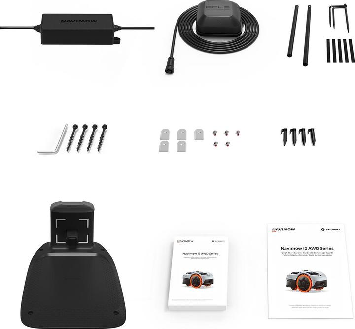 Actual product image Segway-Navimow Navimow i208 AWD (800 m², Without boundary wire)