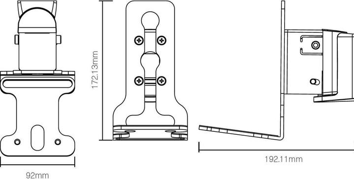 Produktbild Flexson Wandhalter Sonos Era 300 (1 Stk., Wandmontage, Schwenkbar, Neigbar)