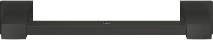 Actual product image Grohe Start Cube QuickFix bath handle, length 354mm (300mm), glue or drill, matt black