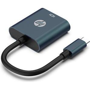 HP Adattatore video, DHC-CT202, presa USB C - presa HDMI, nero, Hewlett-Packard, Adattatore dati + video, Nero