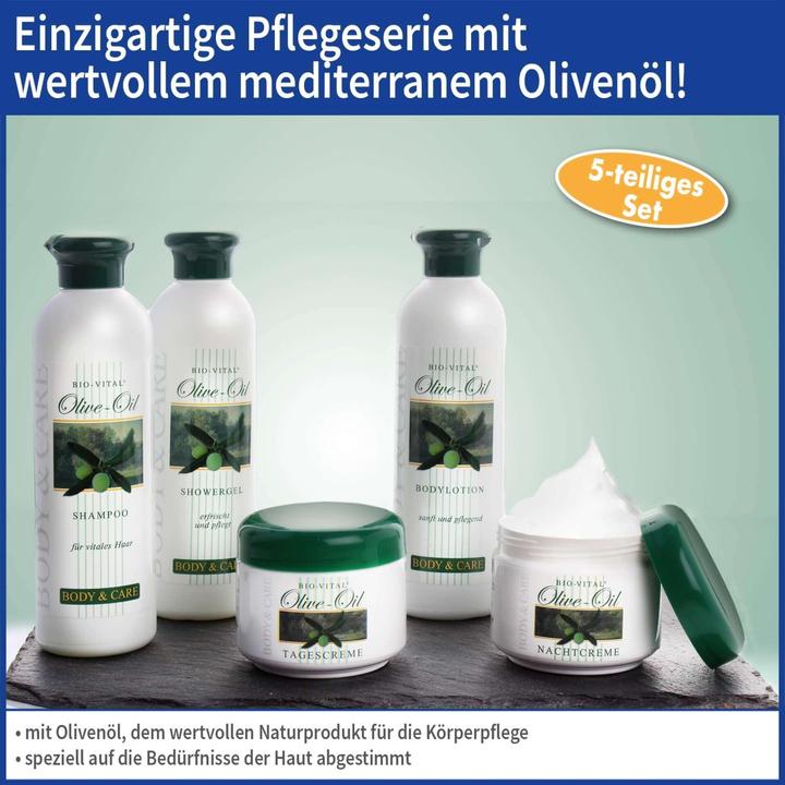 Bio-Vital Set de soins à l'huile d'olive 5 pcs. (Kit de soins capillaires)