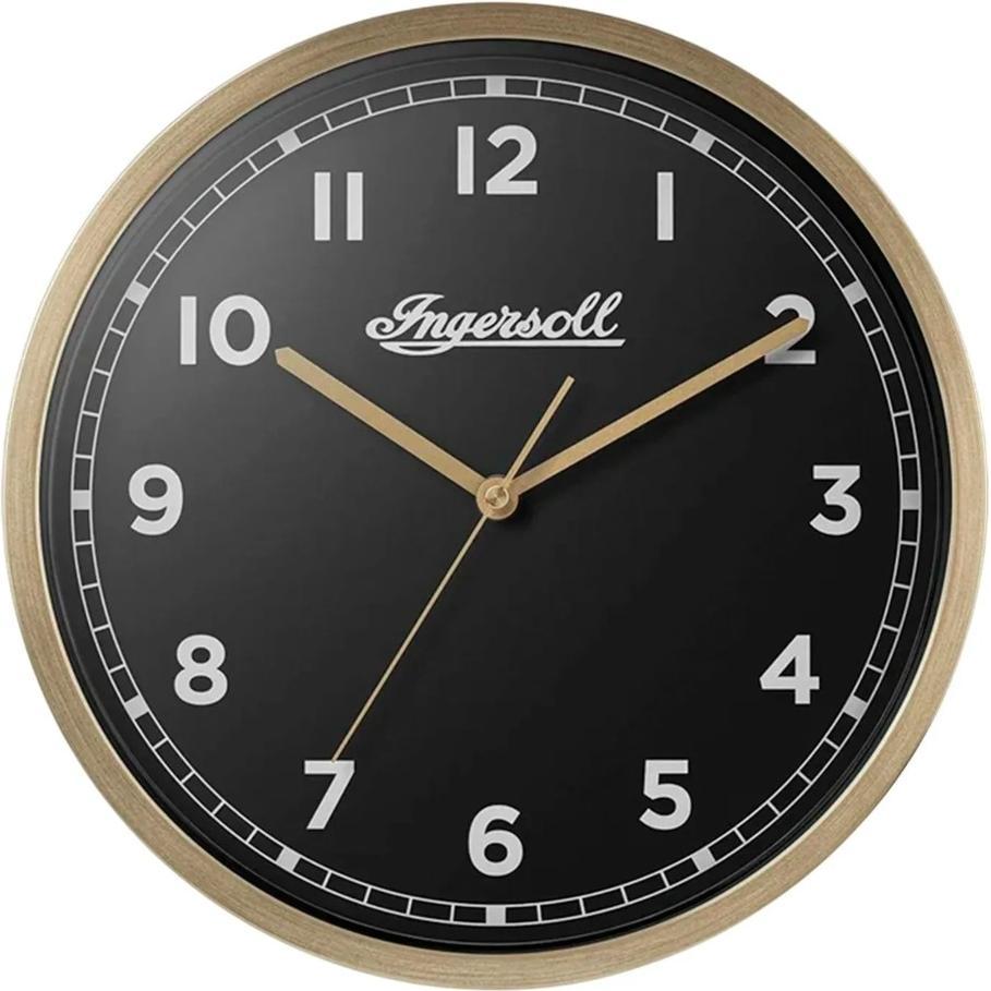 Ingersoll 1892, Orologio da parete, Ingersoll IC002GB Wanduhr im retro Look 45 cm (45 cm)