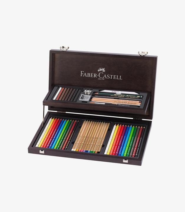 Produktbild Faber-Castell Holzkoffer Art & Graphic Compendium (Mehrfarbig, 53 x)